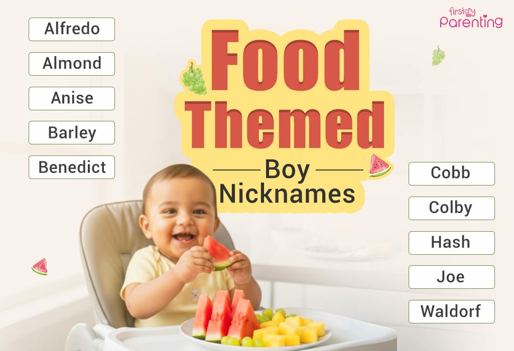 Food Themed Boy Nicknames