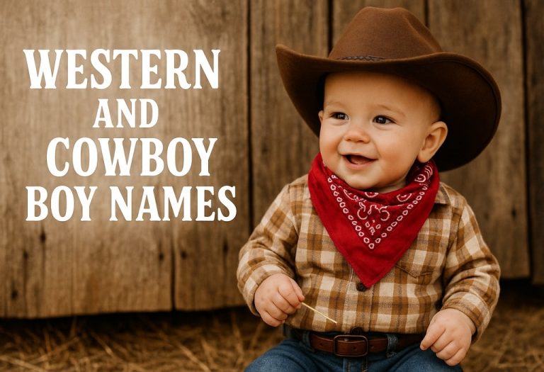 100+ Western and Cowboy Boy Names & Their Meanings