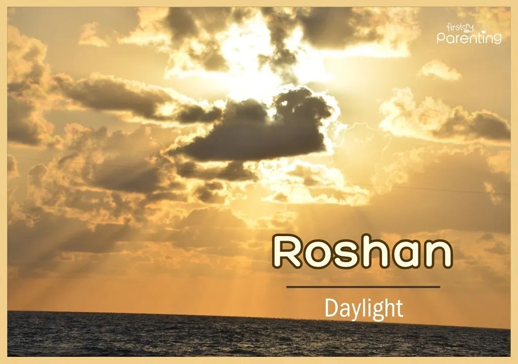 Roshan - Boy & Girl Names That Mean Light
