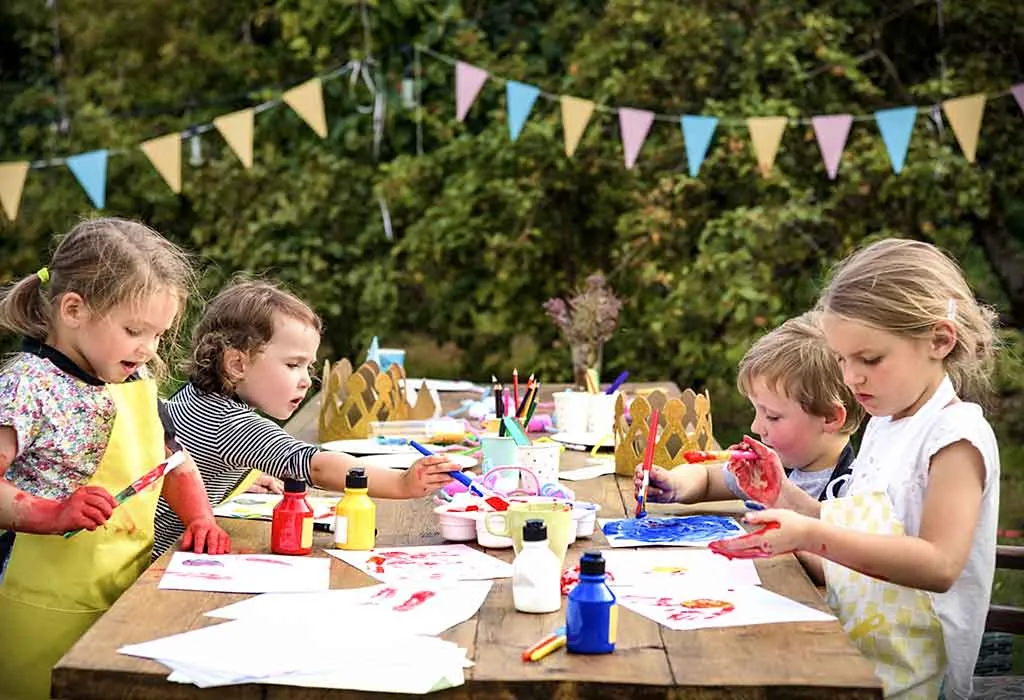 BUILD A PARTY: Sip & Paint Kids Painting Set