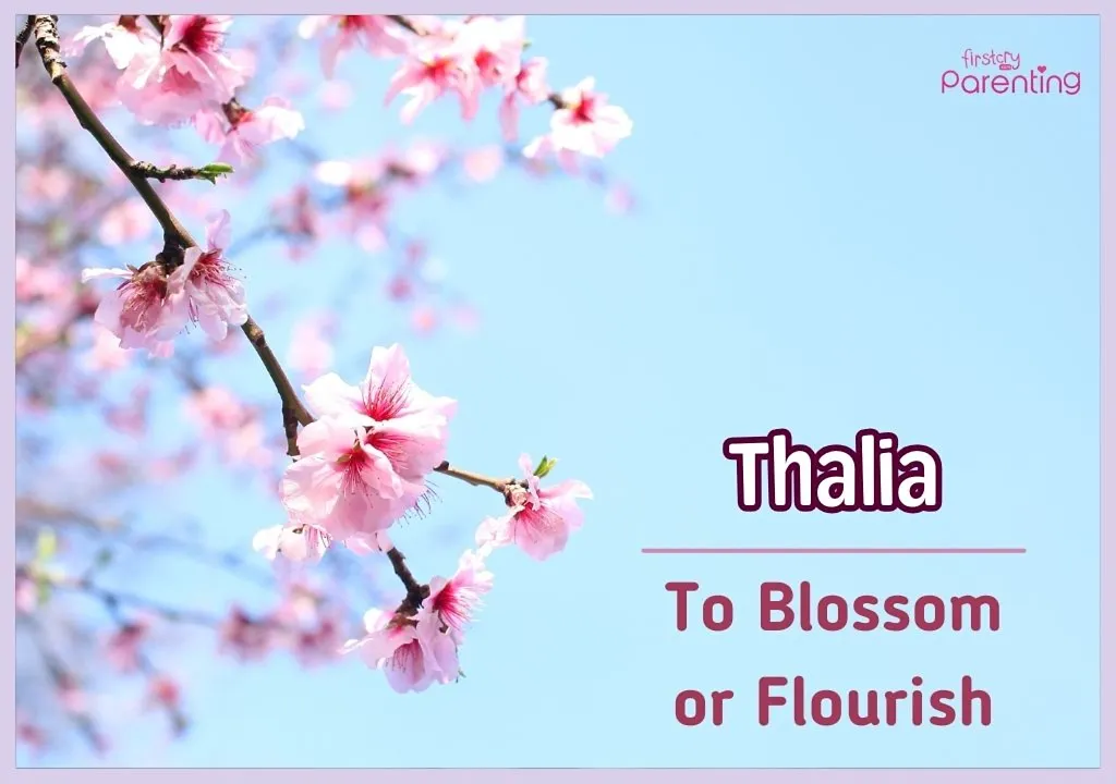 Thalia - Greek Mythology Names for Girls