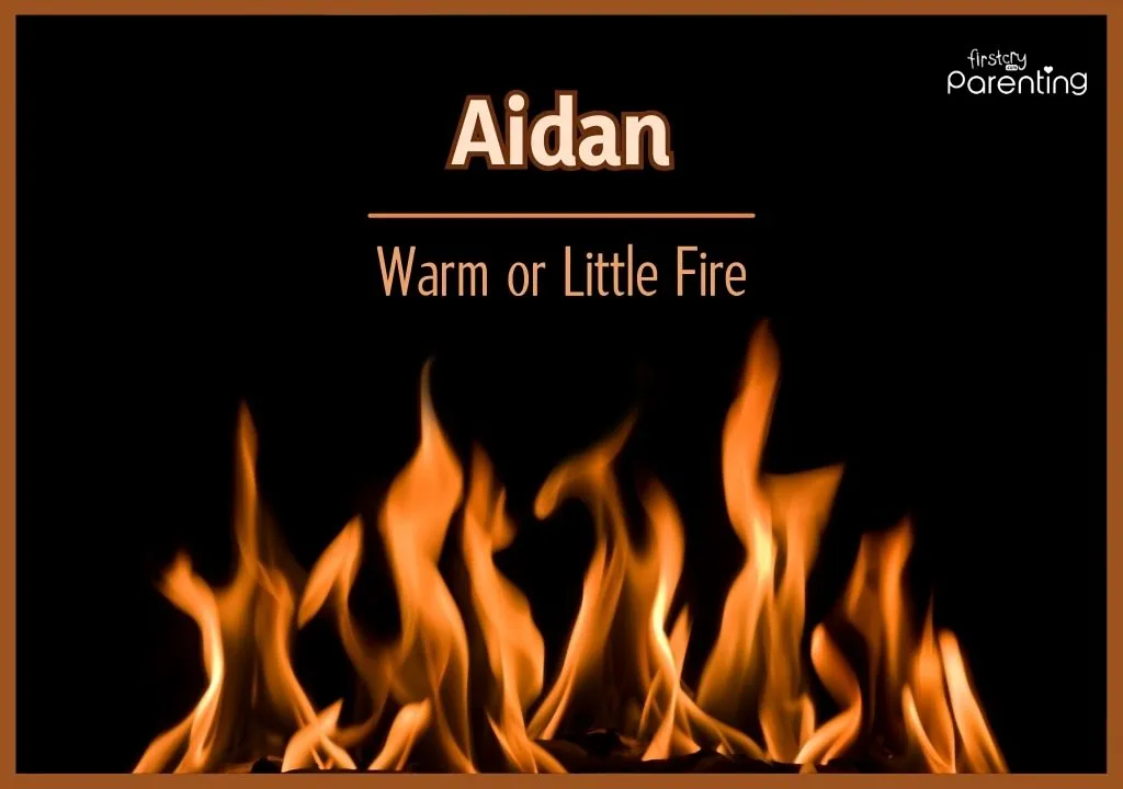 Aidan - 5 Letter Names for Boys