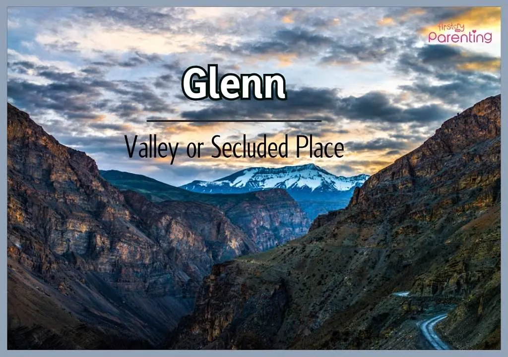Glenn - 5 Letter Names for Boys