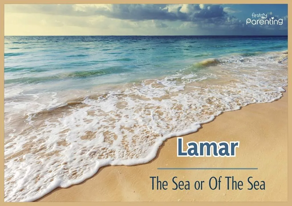 Lamar - 5 Letter Names for Boys