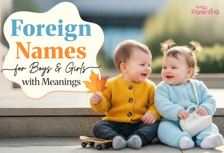 100 Foreign Names  for Boys and Girls with Meanings
