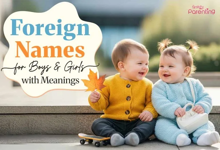 100 Foreign Names  for Boys and Girls with Meanings