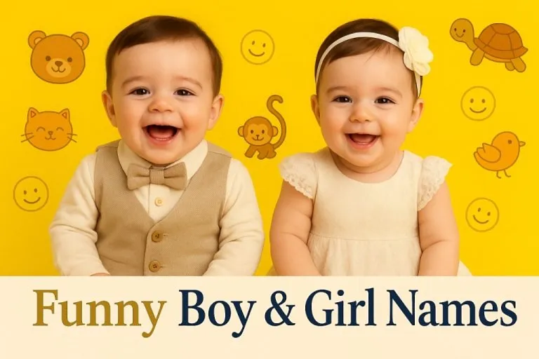 Top 125+ Funny Baby Names for Boys & Girls