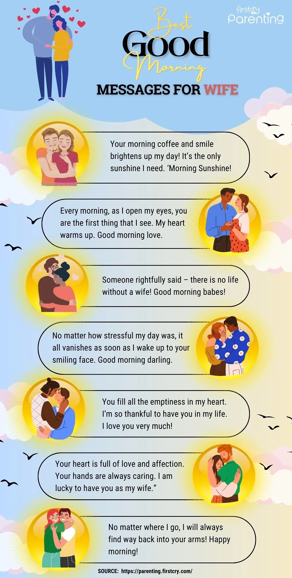 Top 110 Good Morning Messages & Quotes for Wife