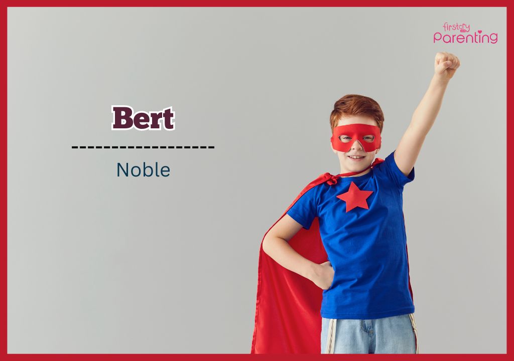 Bert - Classic Boy Names