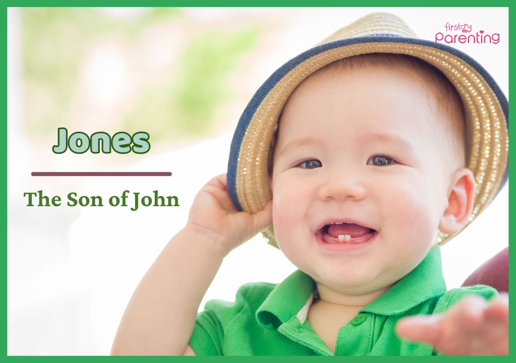 Jones - Names That Mean Grace for Girls and Boys