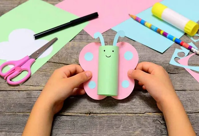10 Creative Butterfly Crafts for Toddlers, Preschoolers and Kids