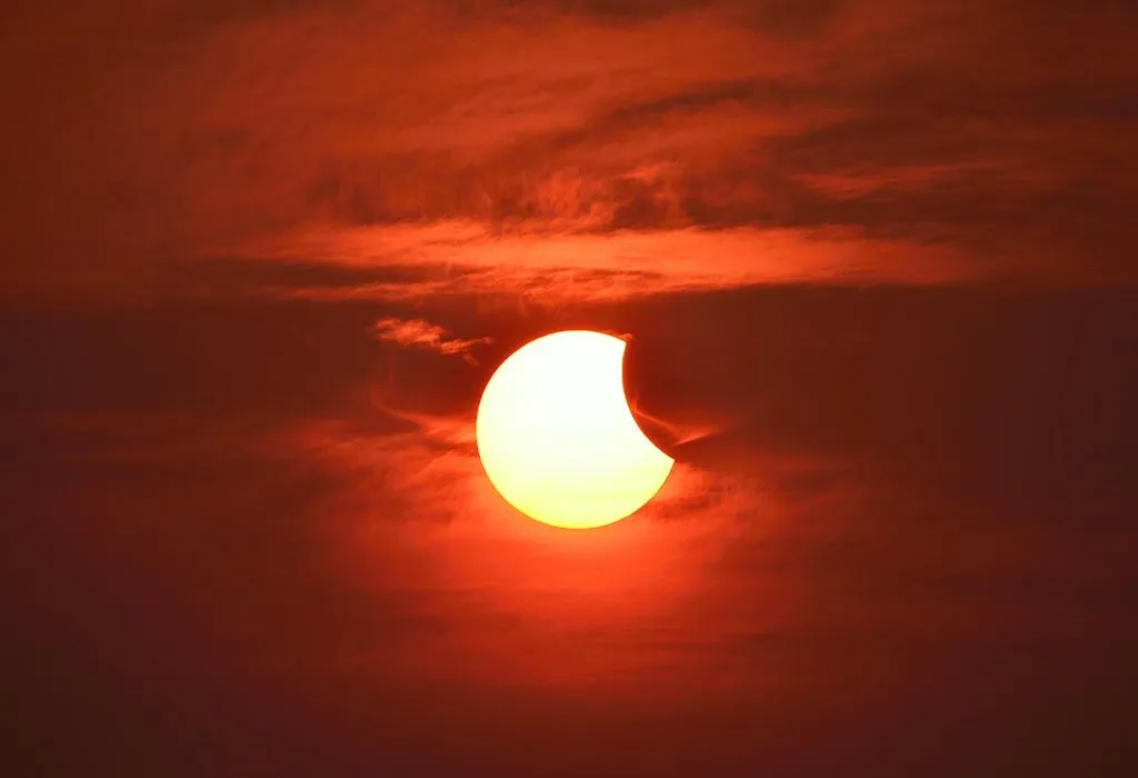 partial solar eclipse