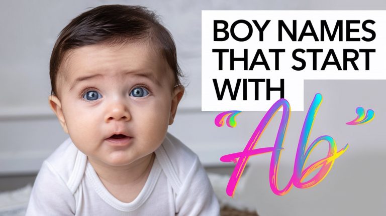 70 Boys Names That Start With Ab
