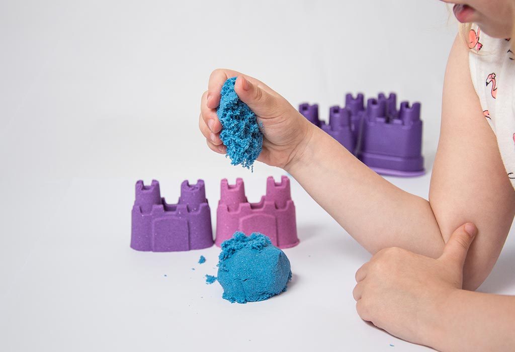 kinetic sand videos for kids