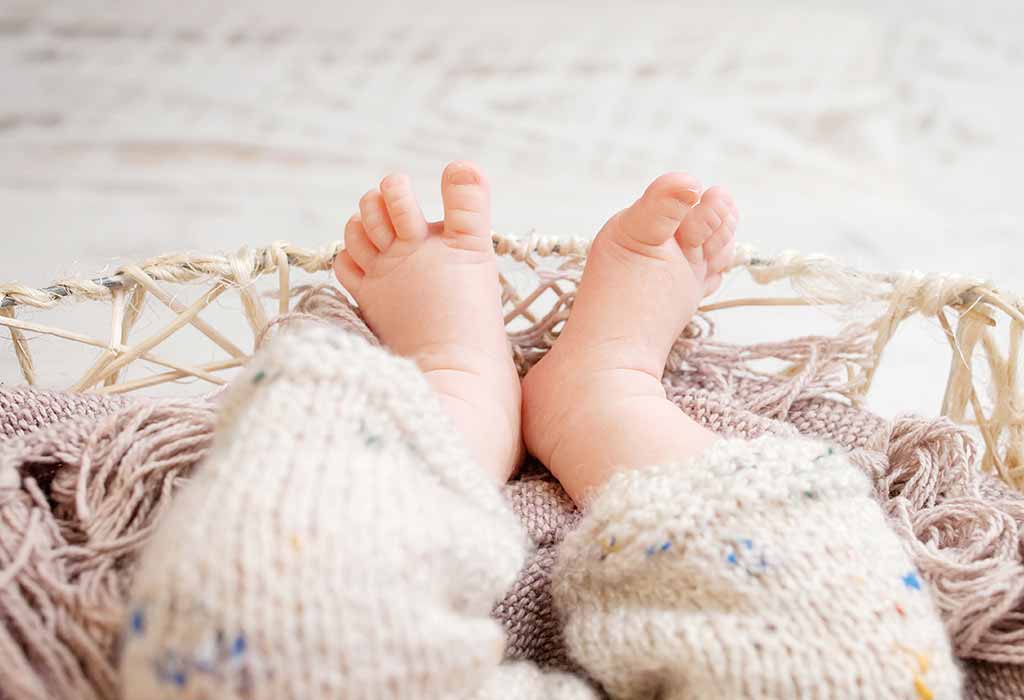  赤ちゃんの足についての興味深い事実
