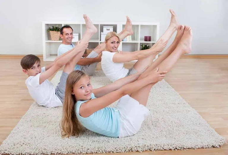 Stay Home, Stay Safe, and Stay Healthy By Practicing Yoga With Your Kids