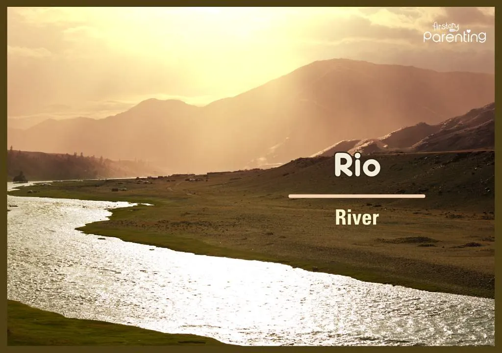 Rio - Soft Boy Names & Their Meanings