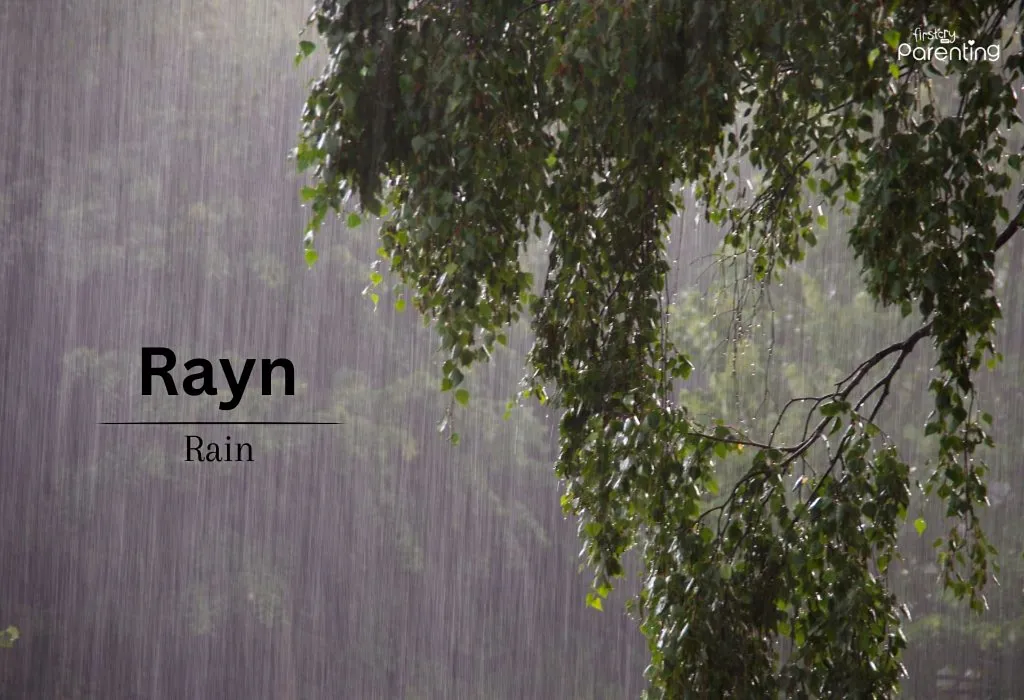 Rayn - Boy Names Starting With Ray