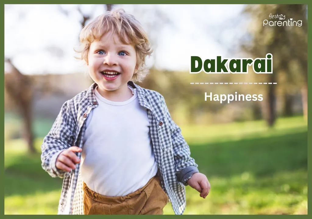 Dakarai - Weird Boy Names