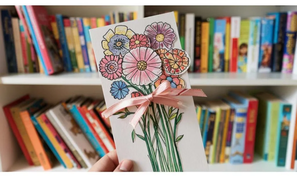 Handmade Floral Bookmarks