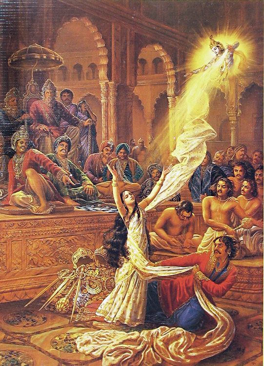 Krishna and Draupadi – The Unending Boon