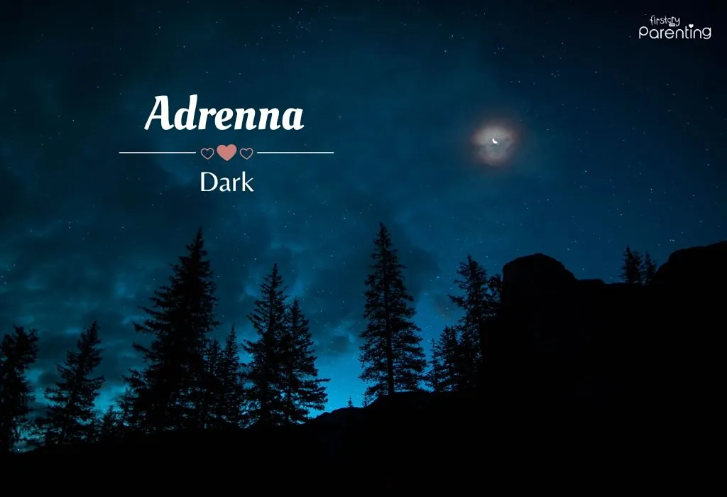 Adrenna - Names That Mean Shadow for Boys and Girls