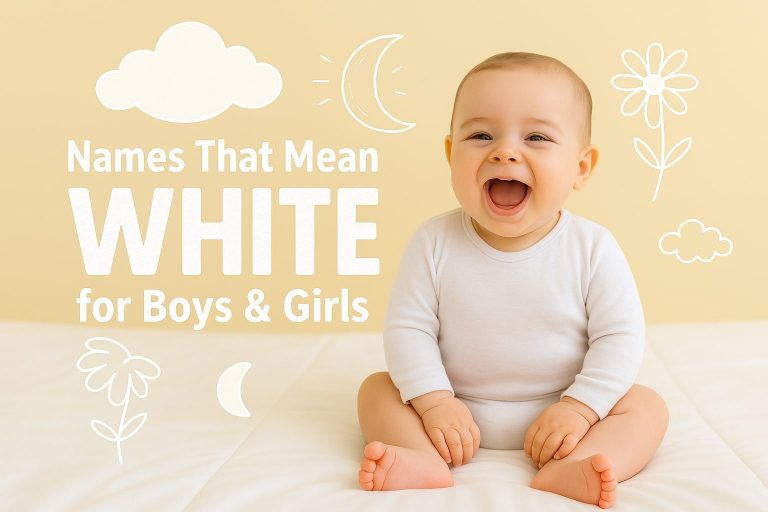 150 Names That Mean White for Boys & Girls