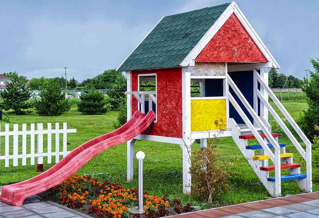 colourful playhouse