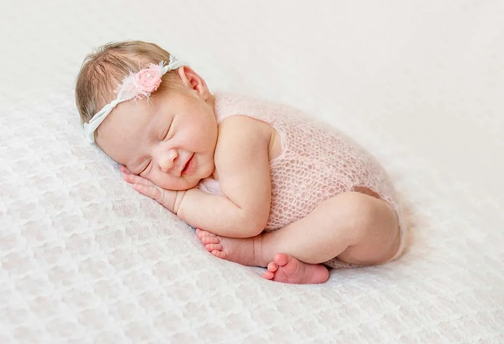 newborn baby girl