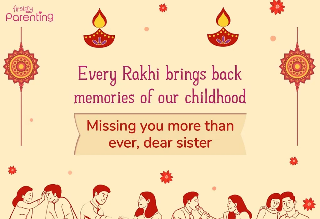 Rakhi Messages And Wishes For Long Distance Sister