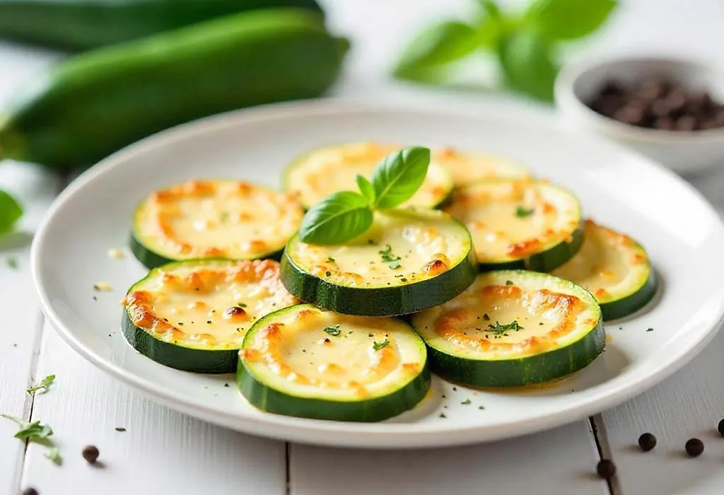 Zucchini & Cheese Stacks