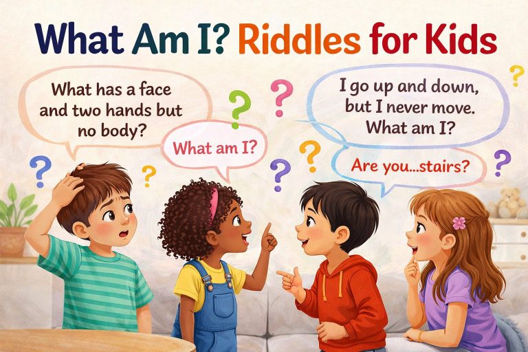 200 'What Am I Riddles' For Kids With Answers