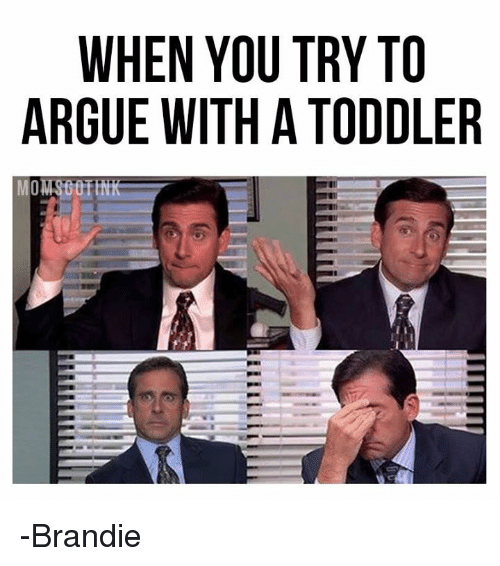 Arguing With Toddler