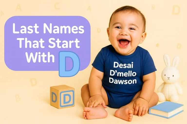 200 Last Names That Start With D