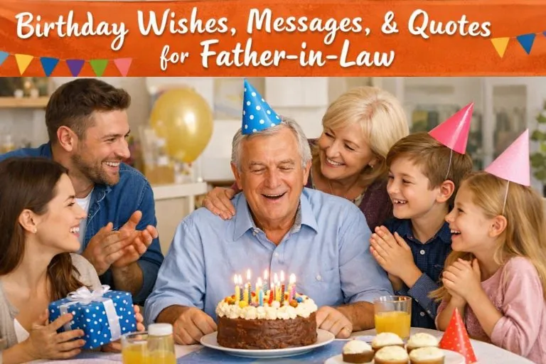 200 Birthday Wishes, Messages, & Quotes for Father-in-Law