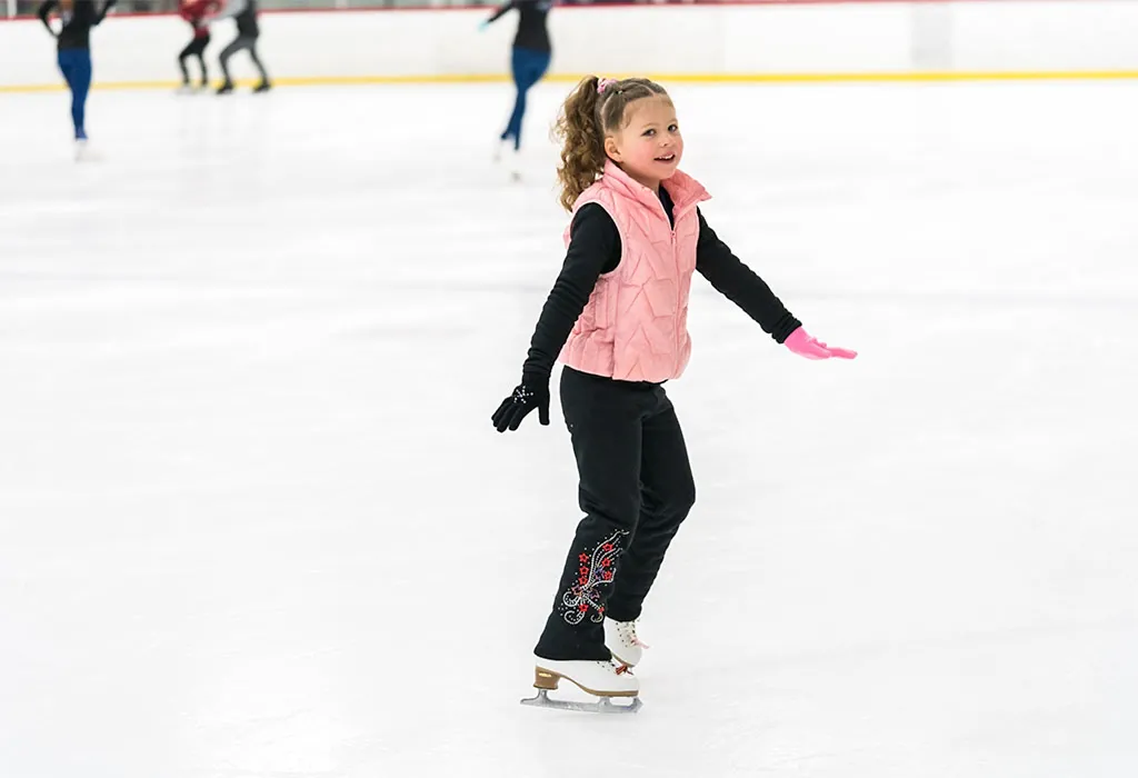 Ice skating