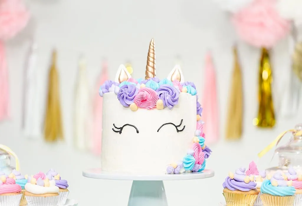 Unicorn Baby Shower Food and Cake Ideas