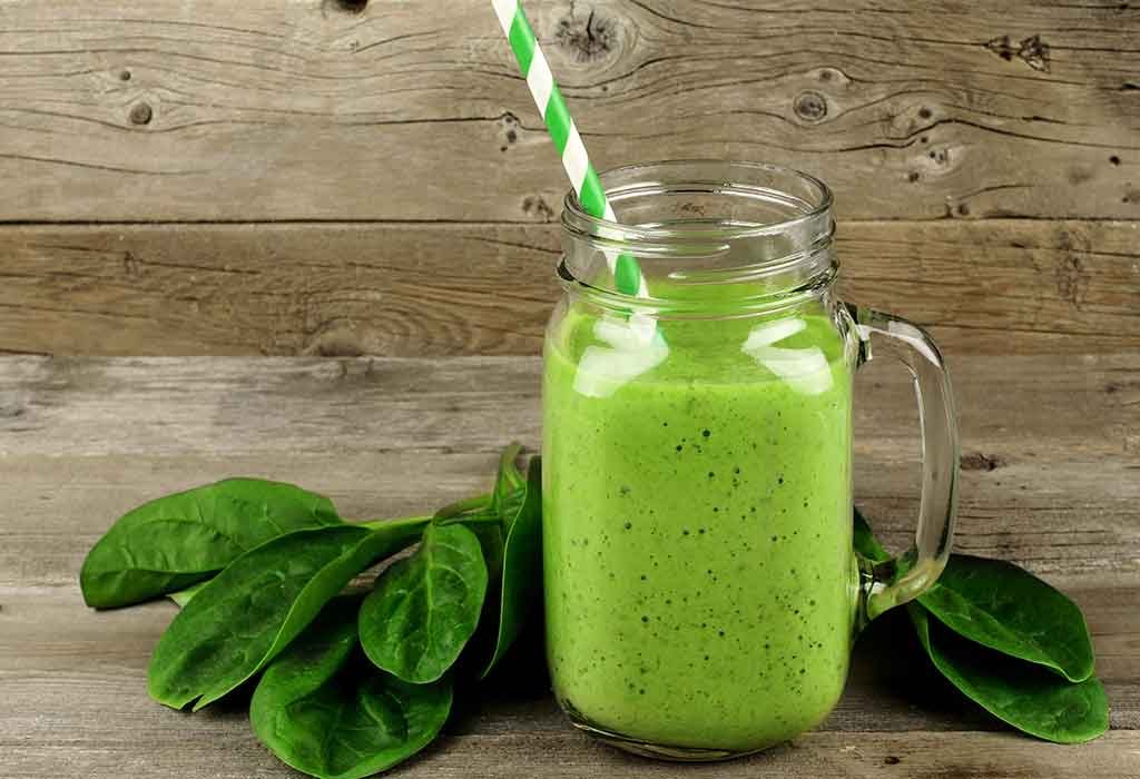spinach and mint juice