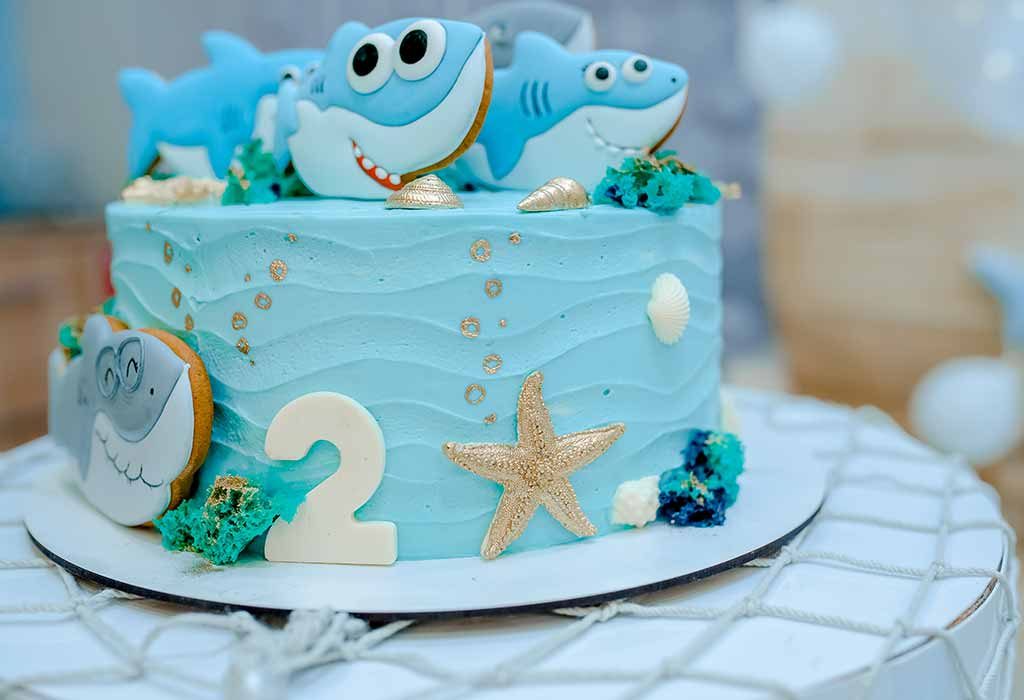 مسابقة صورة عرضة لل Baby Shark Cake Theme Snssri Org