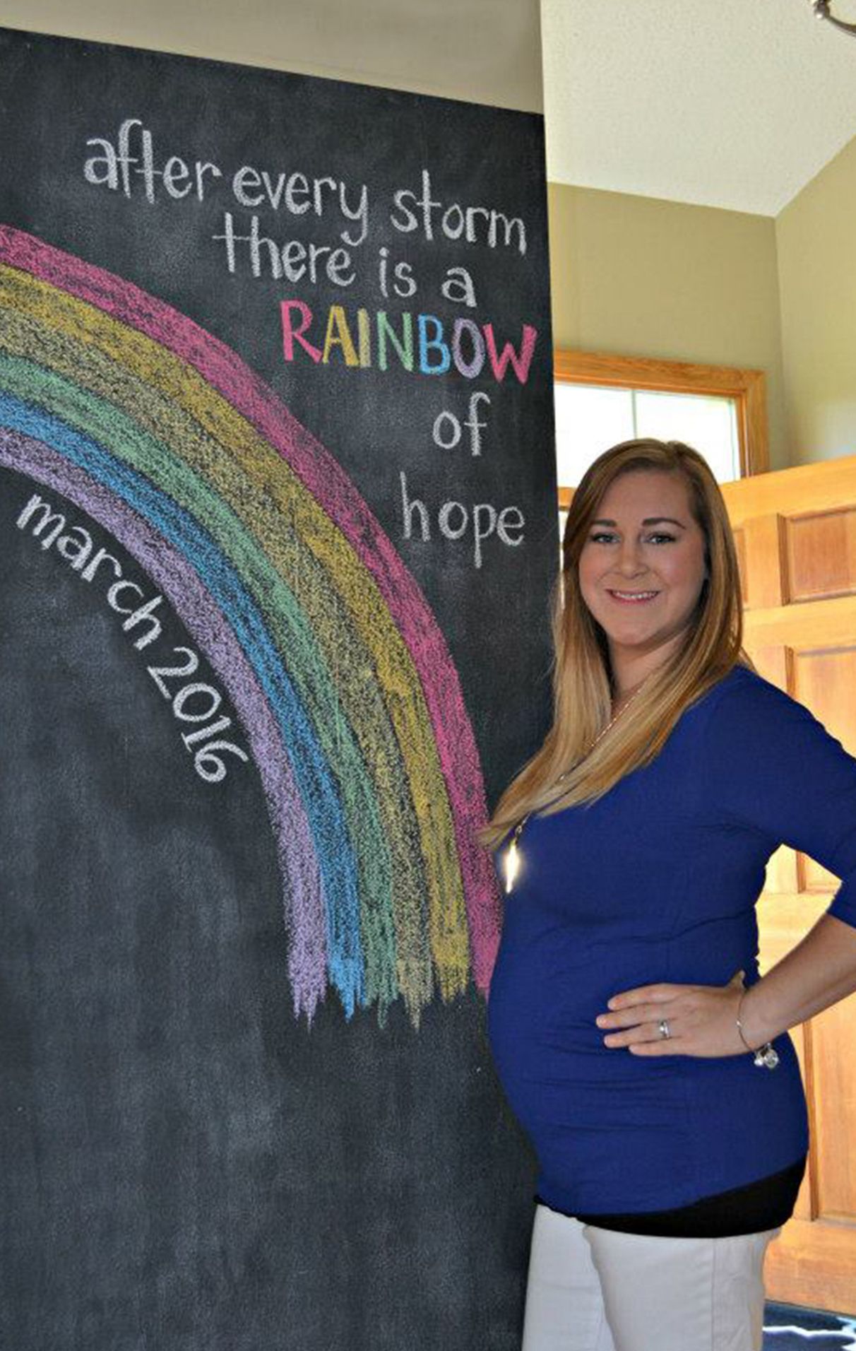 Chalkboard Rainbow 