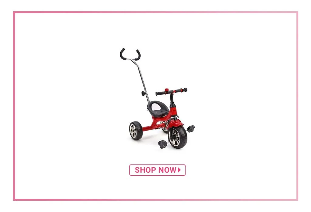 Babyhug pluto metal store tricycle