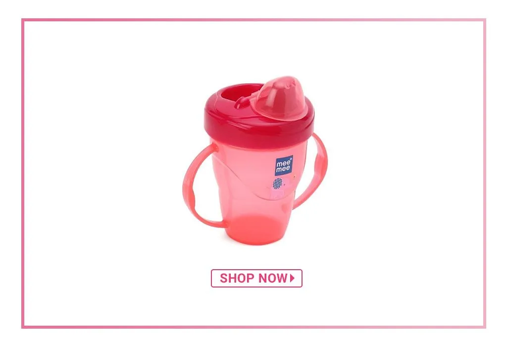 Mee Mee Easy Grip Twin Handle Non-Spill Sipper Cup