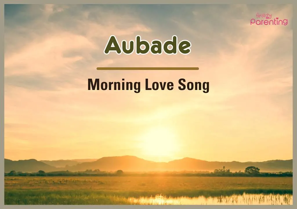 Aubade - Names Inspired By Songs for Boys and Girls