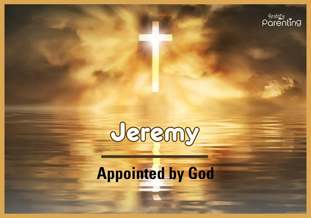 Jeremy - Names Inspired By Songs for Boys and Girls
