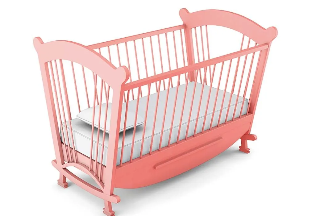 Spray cheap paint crib