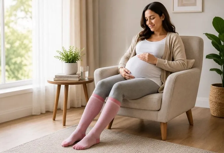 Compression Socks During Pregnancy - Benefits, Risks & When to Wear