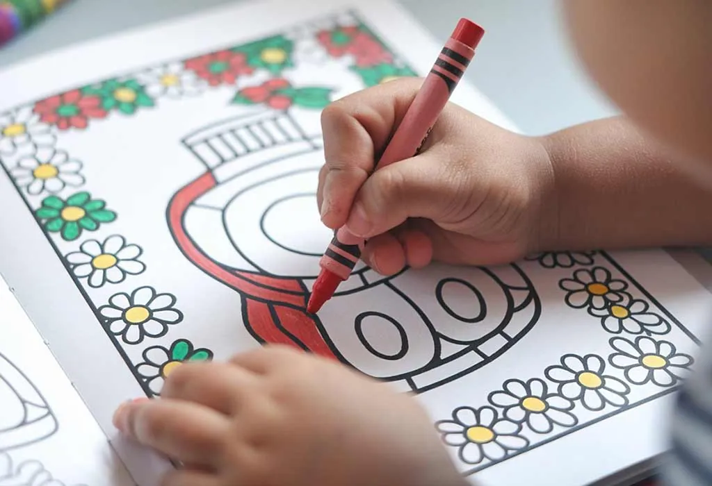 Drawing and Colouring In Drawing and Colouring In