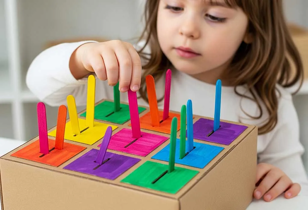 Money Box and Popsicle Sticks Money Box and Popsicle Sticks