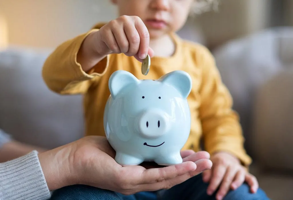 Coins and Money Box Coins and Money Box