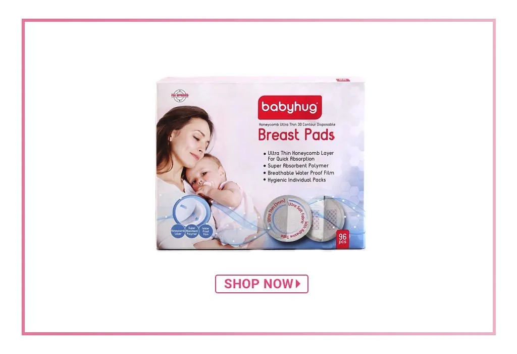 Babyhug 3D Contoured Disposable Breast Pads